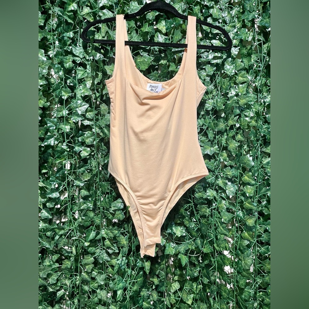 NWOT Princess Polly Yellow Bodysuit